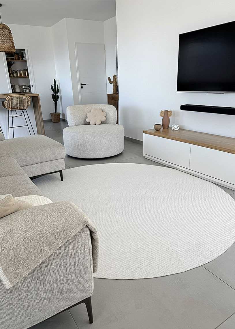 Tapis uni NANCY