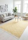 Tapis réversible berbère crème jaune COLORADO 08