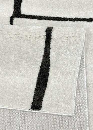 Tapis abstrait crème PARIS 65