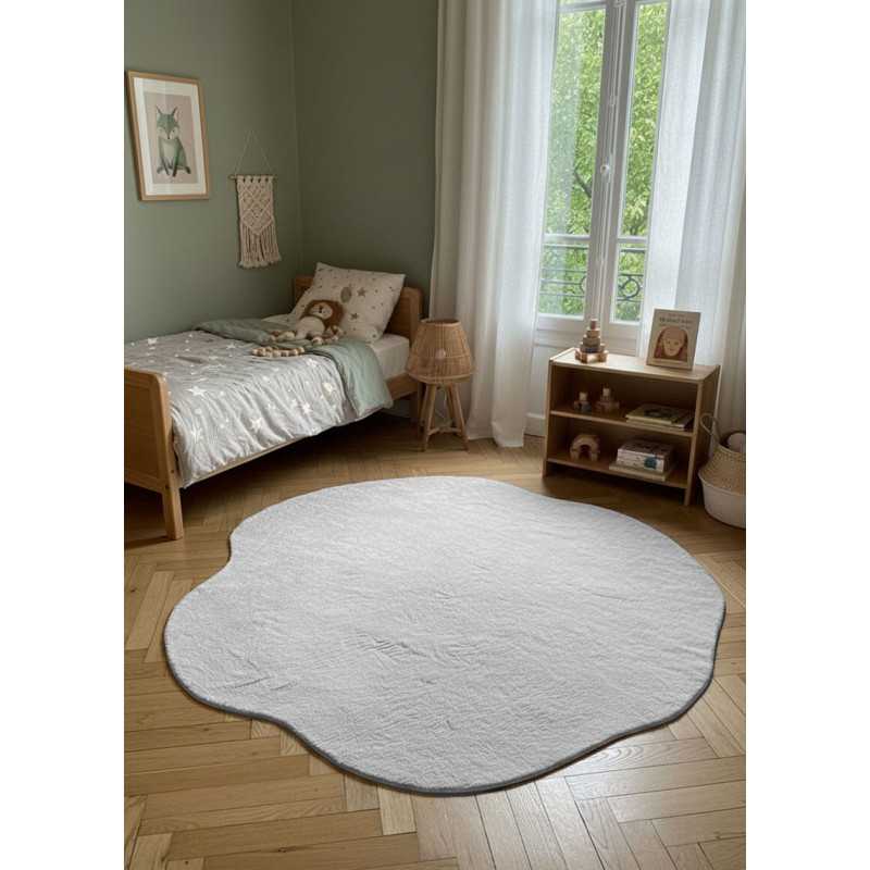 Tapis doux fourrure forme - LAPONIE 02