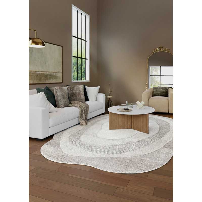 Tapis organique en laine fait main SETARIA