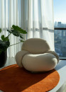 Plain carpet made of handmade wool - Taja