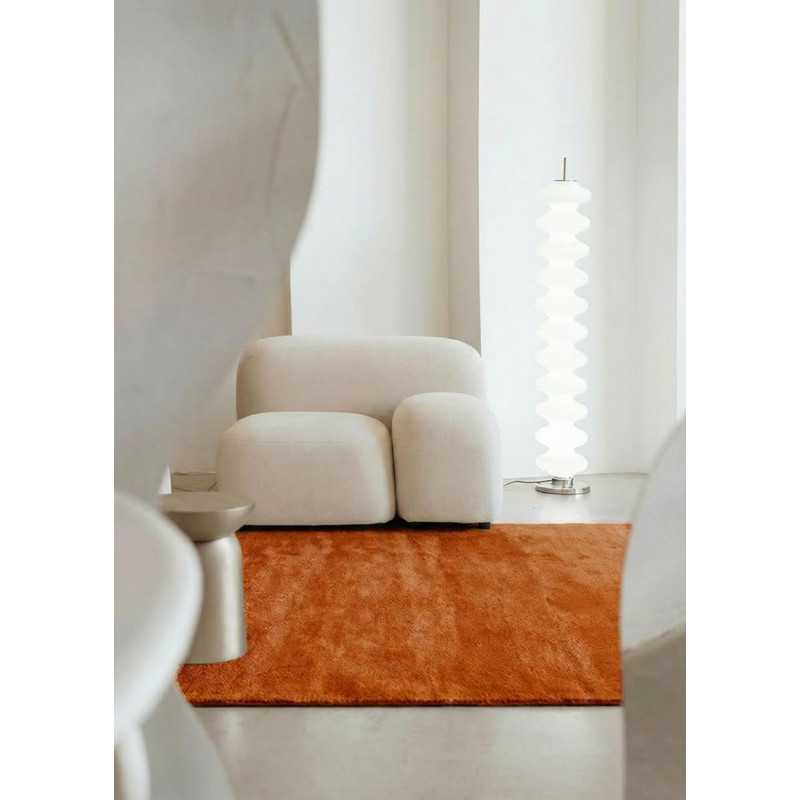 Tapis en laine uni fait main TAJA