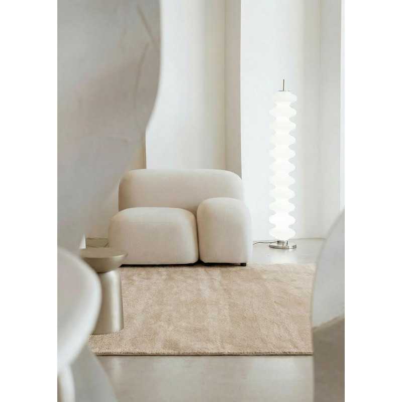 Tapis en laine uni fait main TAJA