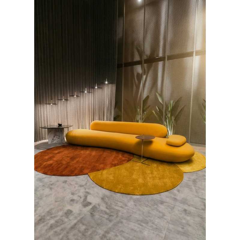 Tapis organique en laine fait main MACHA