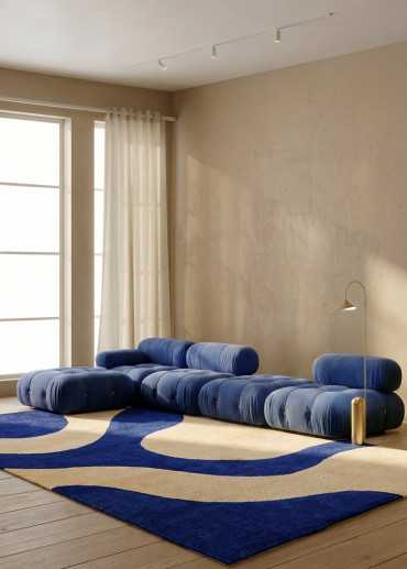 Tapis en laine fait main...