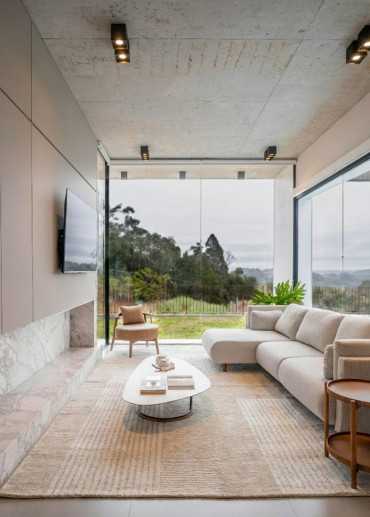 Tapis moderne en laine fait...