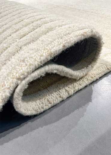 Tapis moderne en laine fait main HALITE