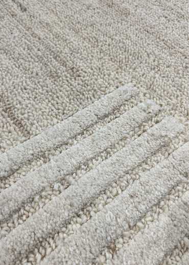 Tapis moderne en laine fait main HALITE
