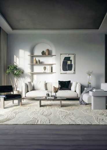 Tapis en laine fait main...