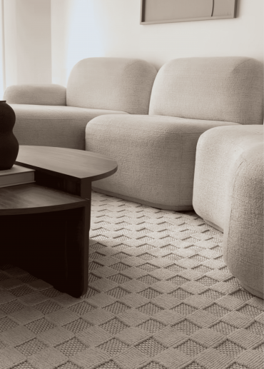 Tapis extérieur et intérieur damier TOULON 36