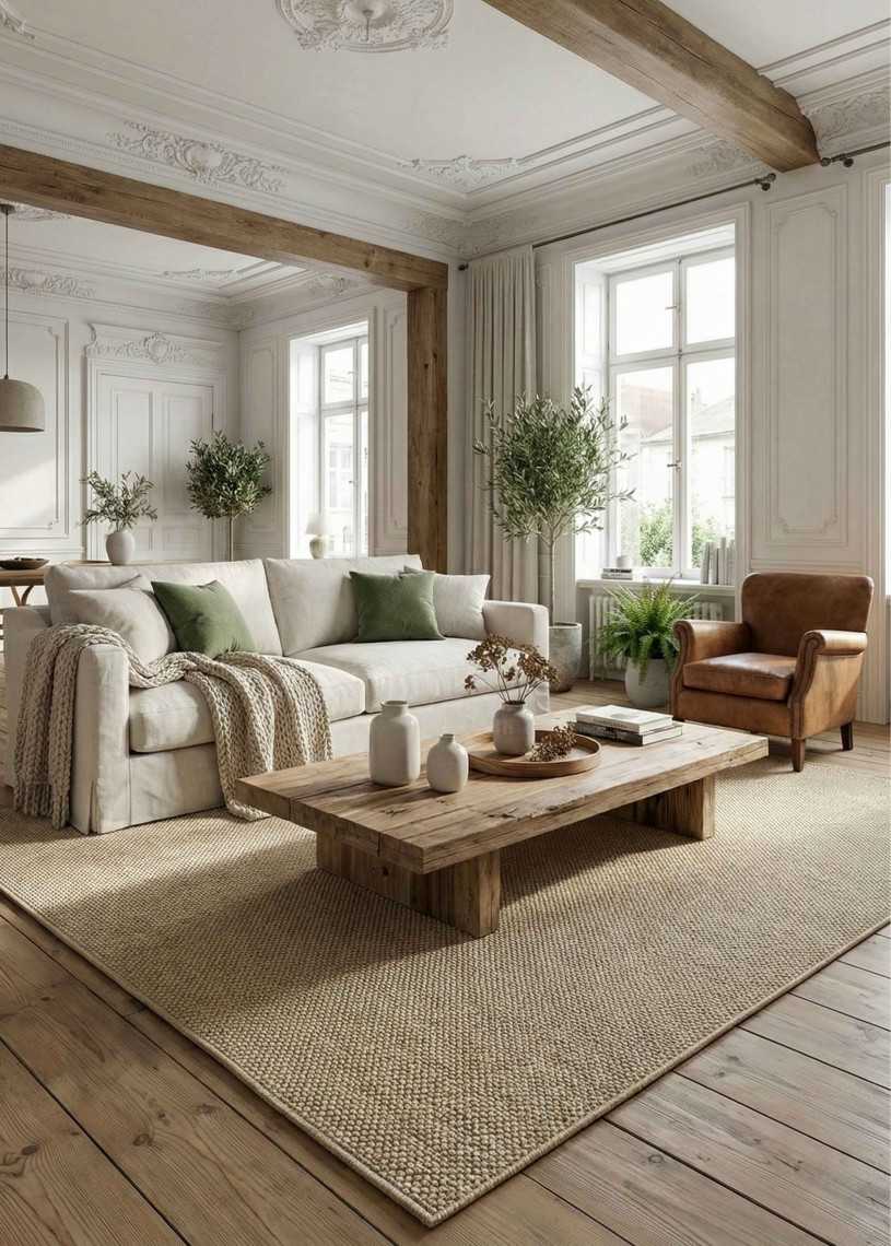 Tapis tissé uni extérieur intérieur PANAMA 57