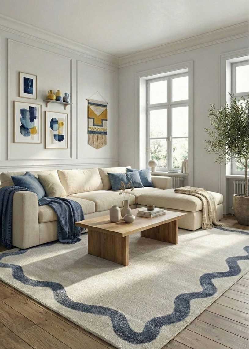 Tapis moderne coloré - ANNECY 12