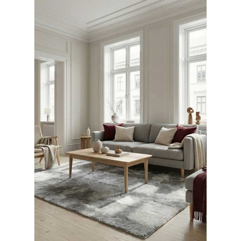 Soft Solid Faux Fur Rug – LAPONIE 01