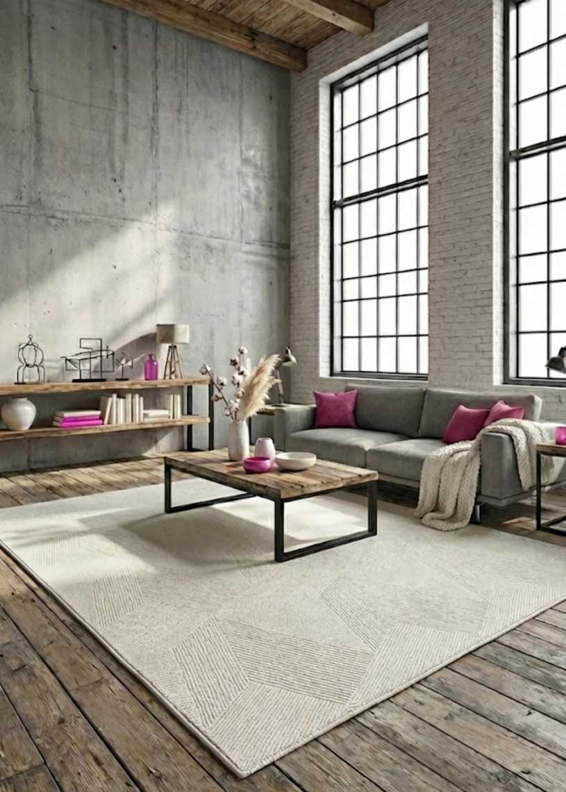 Tapis lavable géométrique - TOULOUSE 01