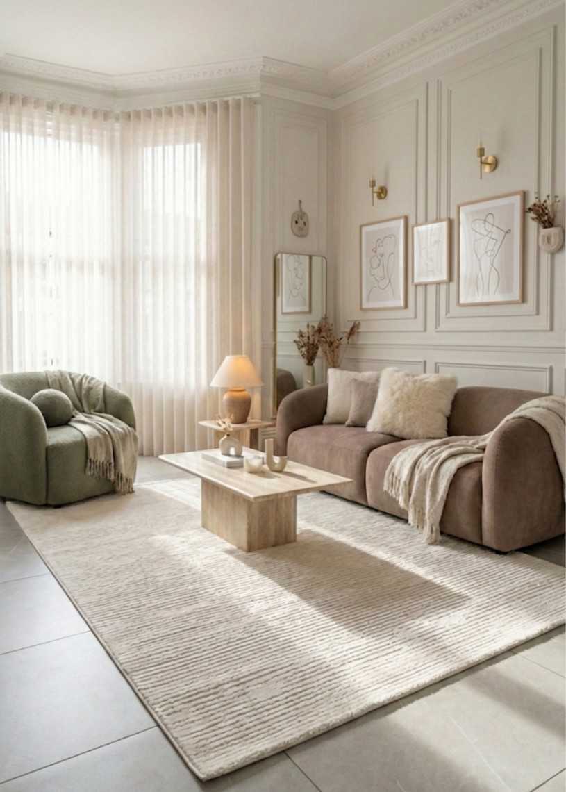 Tapis moderne linéaire - LYON 735