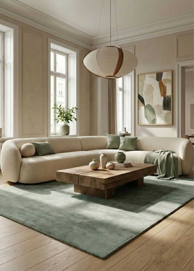 Soft Solid Faux Fur Rug – LAPONIE 01