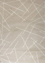 Tapis graphique beige - LYON 535