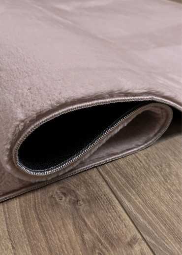 Tapis doux fourrure uni - LAPONIE 01