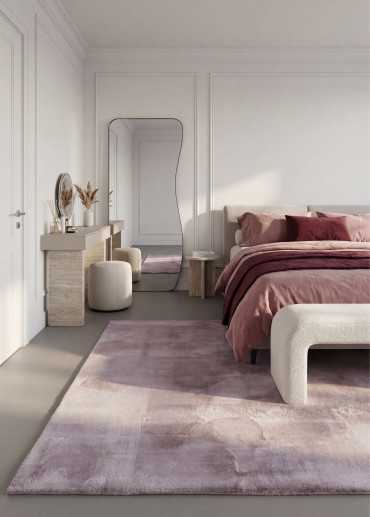 Soft Solid Faux Fur Rug – LAPONIE 01