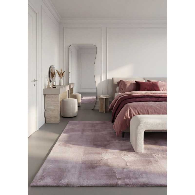 Tapis doux fourrure uni - LAPONIE 01