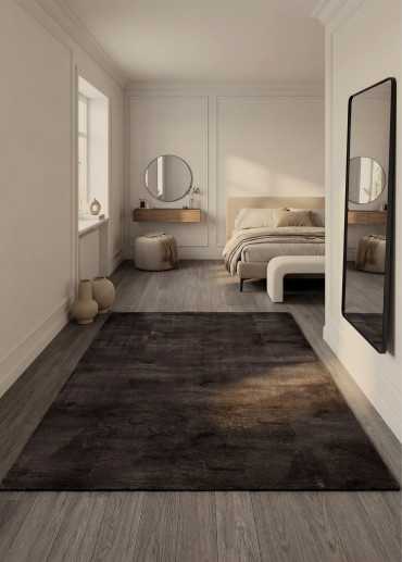 Soft Solid Faux Fur Rug – LAPONIE 01