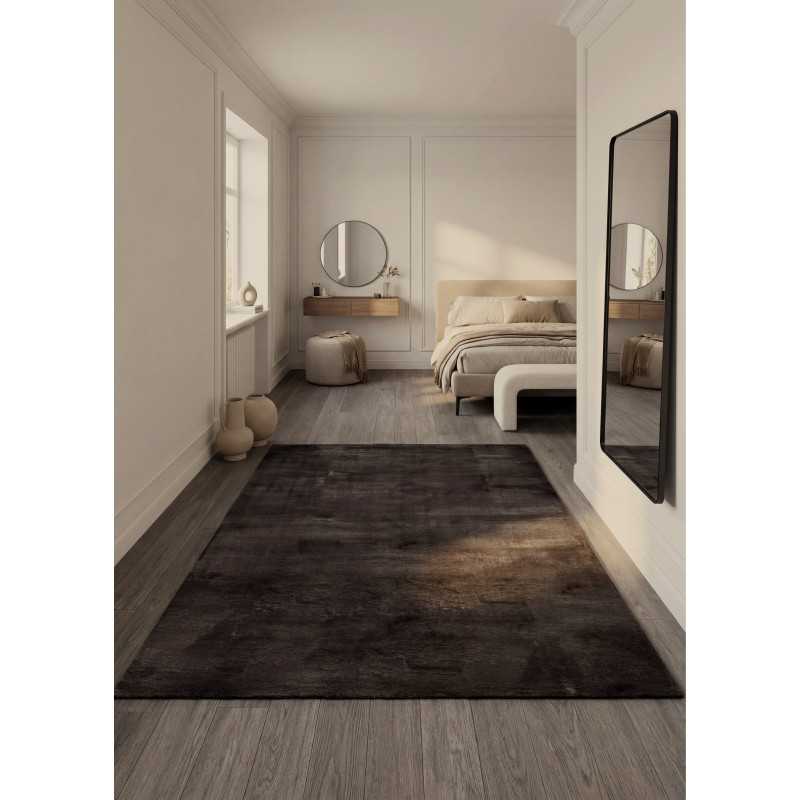 Tapis doux fourrure uni - LAPONIE 01