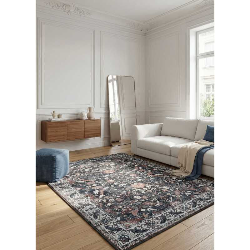 Tapis vintage lavable en machine - KILIM 04