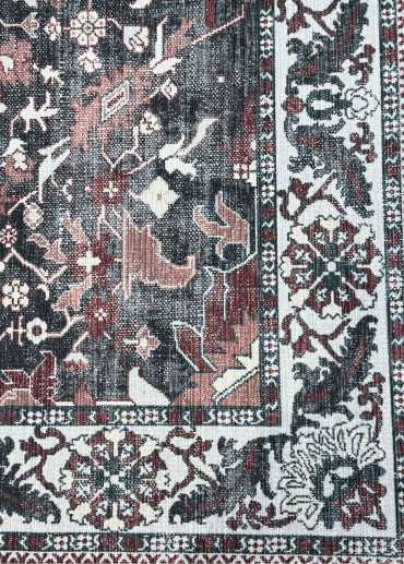 Tapis vintage lavable en machine - KILIM 04