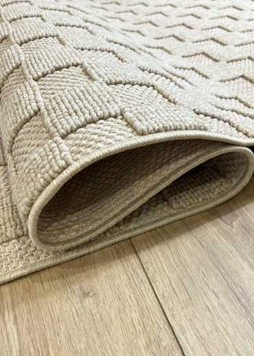 Tapis extérieur et intérieur damier TOULON 36