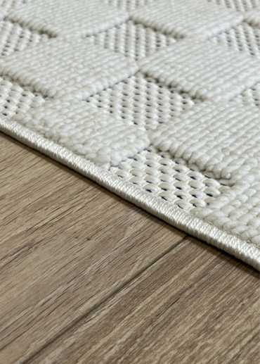 Tapis extérieur et intérieur damier TOULON 36