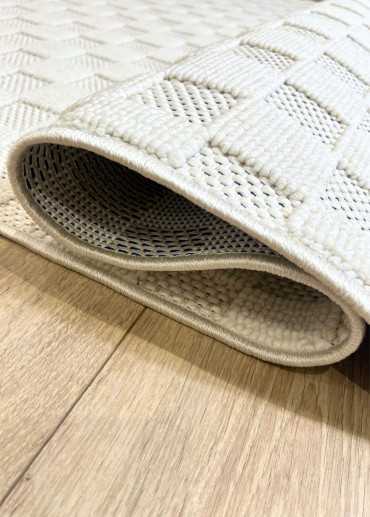 Tapis extérieur et intérieur damier TOULON 36