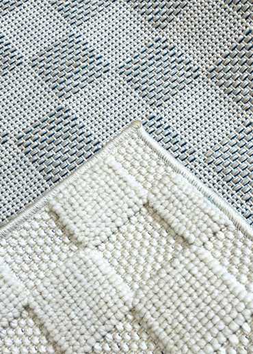Tapis extérieur et intérieur damier TOULON 36