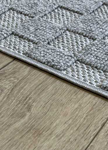 Tapis extérieur et intérieur damier TOULON 36