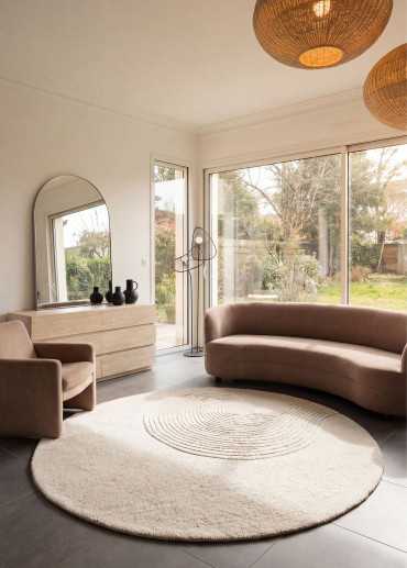 Tapis en laine fait main...