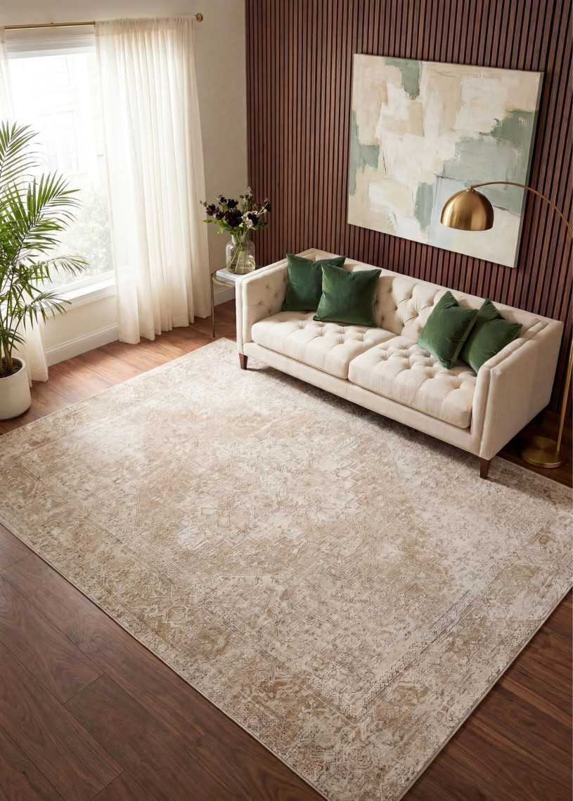 Vintage Beige Rug – ORAN 336