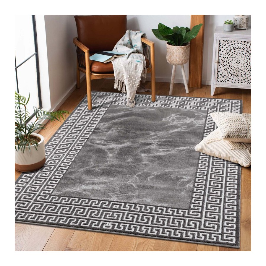 Tapis gris anthracite - CHIC 502