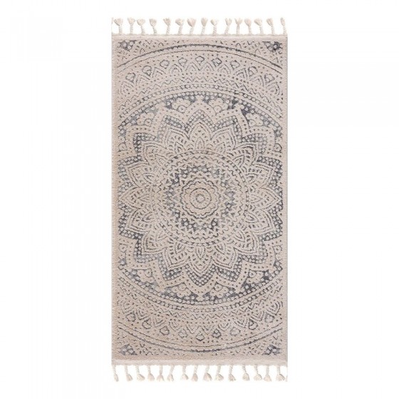 Tapis mandala gris - ART 1652