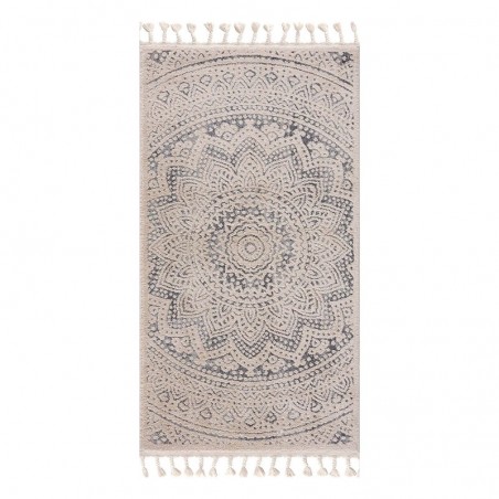 Tapis mandala gris - ART 1652