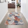 Tapis fleuris multicolore - MISTA 2553