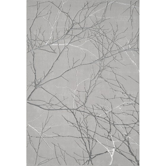 Tapis marbre gris argenté - DUBAI 55