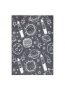 Tapis enfant galaxie gris - ANIME