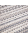 Tapis rayure crème gris - VALENCIA 807