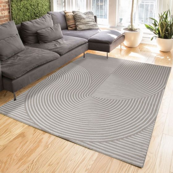 Tapis beige lavable recyclable OSLO 1924