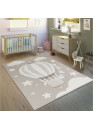 Tapis enfant montgolfière beige - LUNA Kids 11