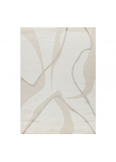 Tapis abstrait crème MONACO 78