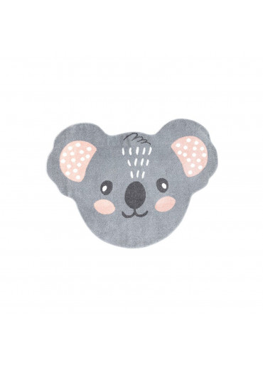 Tapis enfant koala gris -...