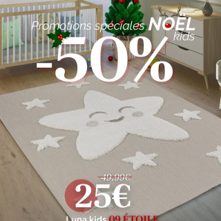 Exceptionnellement pour les fêtes de fin d’année les tapis Luna Kids étoile ⭐️ et lune 🌙  en 120x170 sont à -50% ! 

Pour seulement 25€ vous pouvez vous faire un superbe cadeau 🎁 Disponible sur toutapis.fr & en magasin ! 

#tapis #promo #toutapis #soldes #reductions #enfant